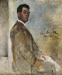 Franz Heinrich Corinth, a művészek apja portréja